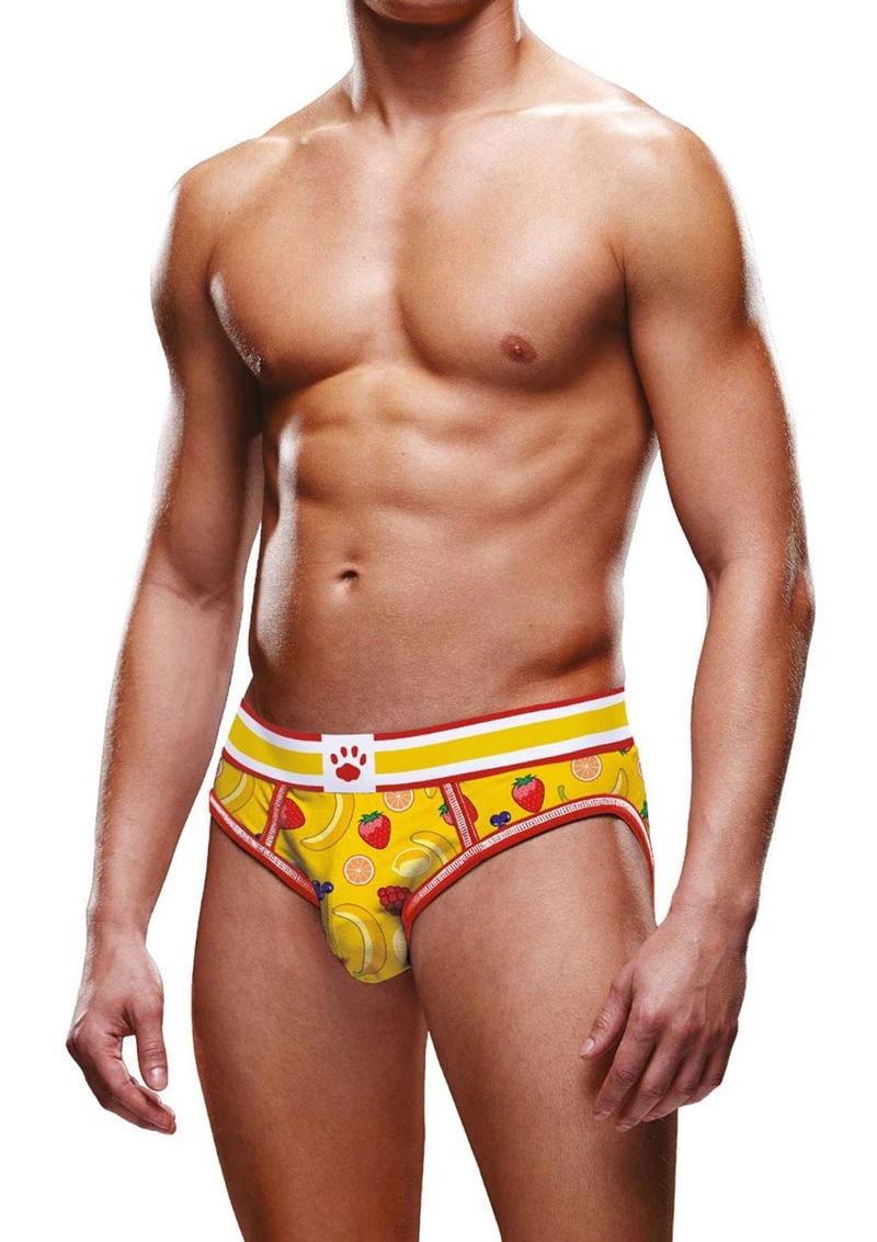 Prowler Fruits Open Brief - XLarge - Yellow