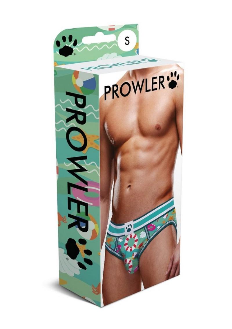 Prowler Beach Brief - Small - Aqua