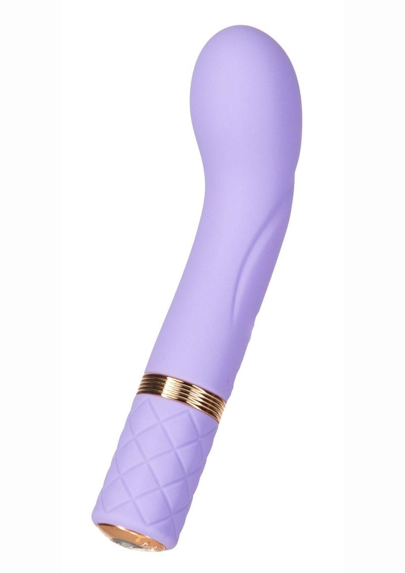 Pillow Talk Special Edition Sassy Silicone Rechargeable G-Spot Vibrator - Purple/Rose Gold