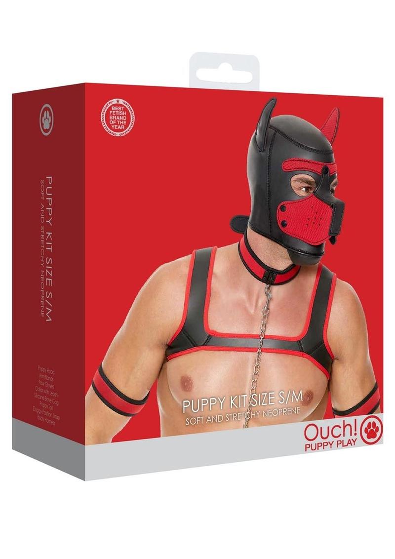 Ouch! Neoprene Puppy Kit L/XL - Red