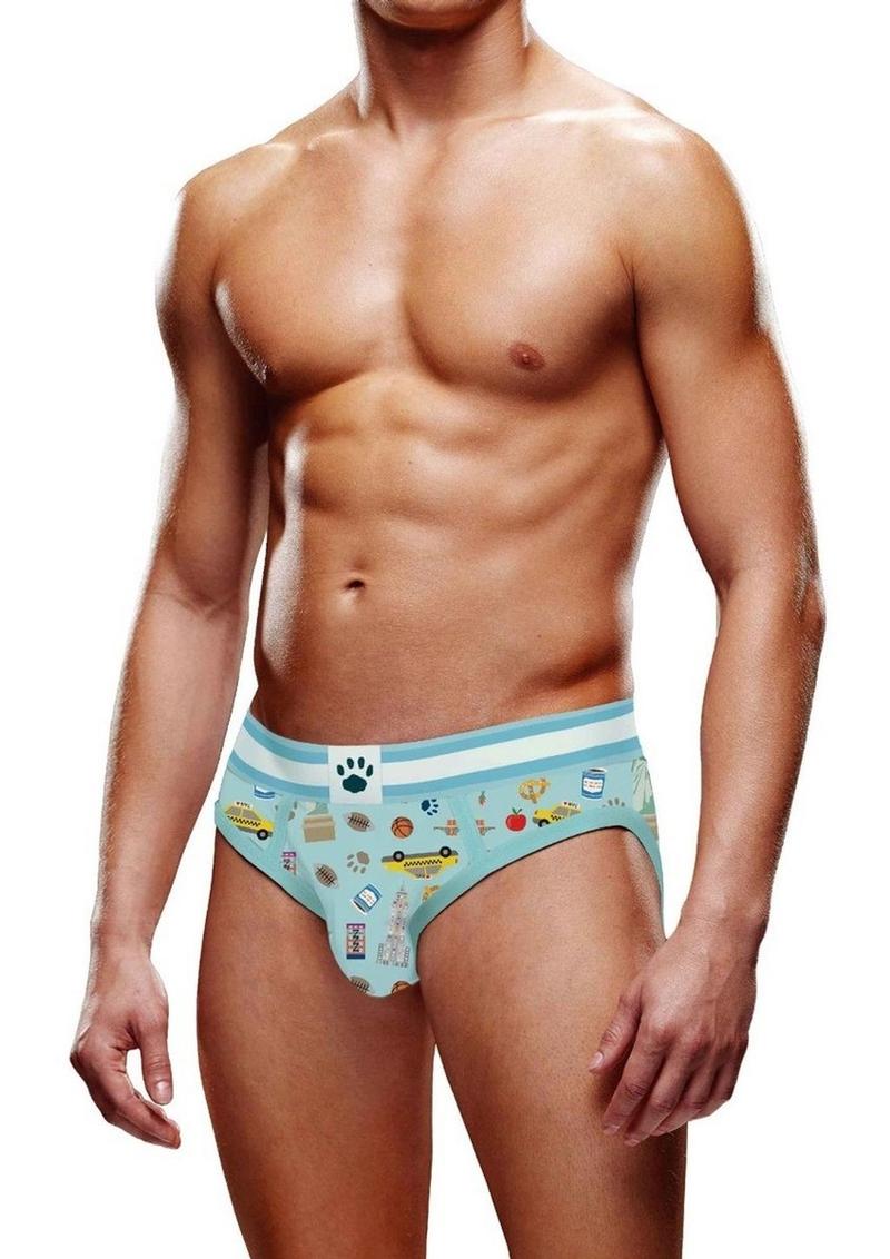 Prowler NYC Brief - Small - Blue/White