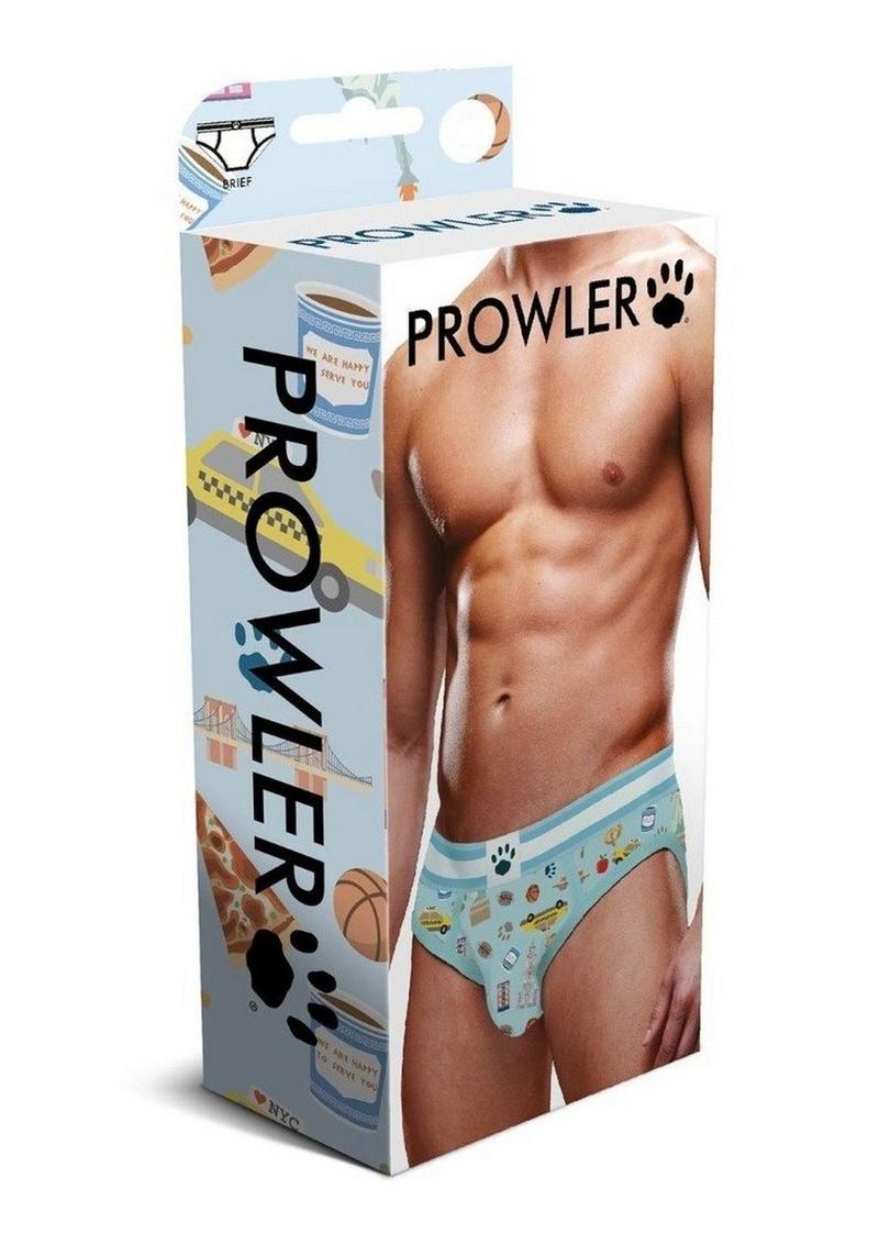 Prowler NYC Brief - Large - Blue/White
