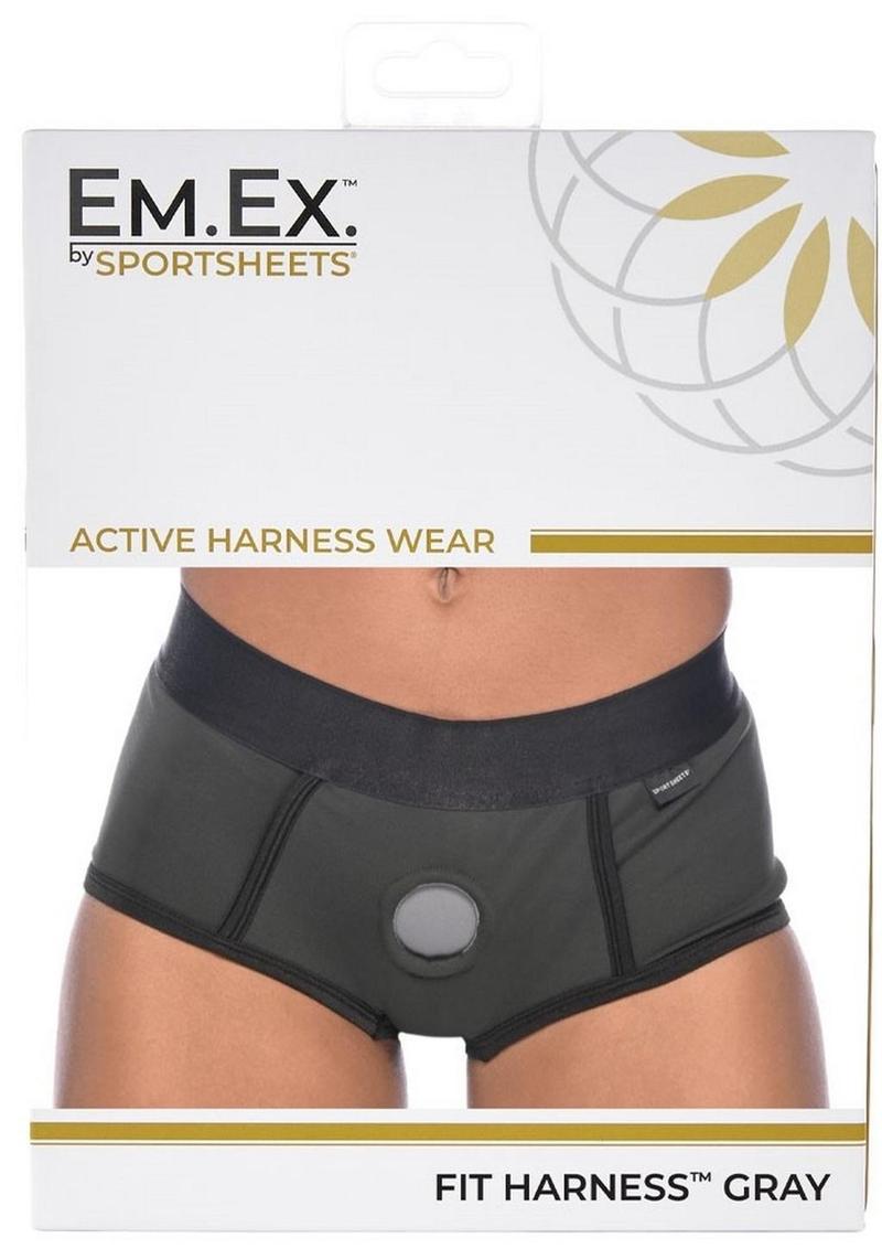 EM EX Fit Harness - Medium - Gray