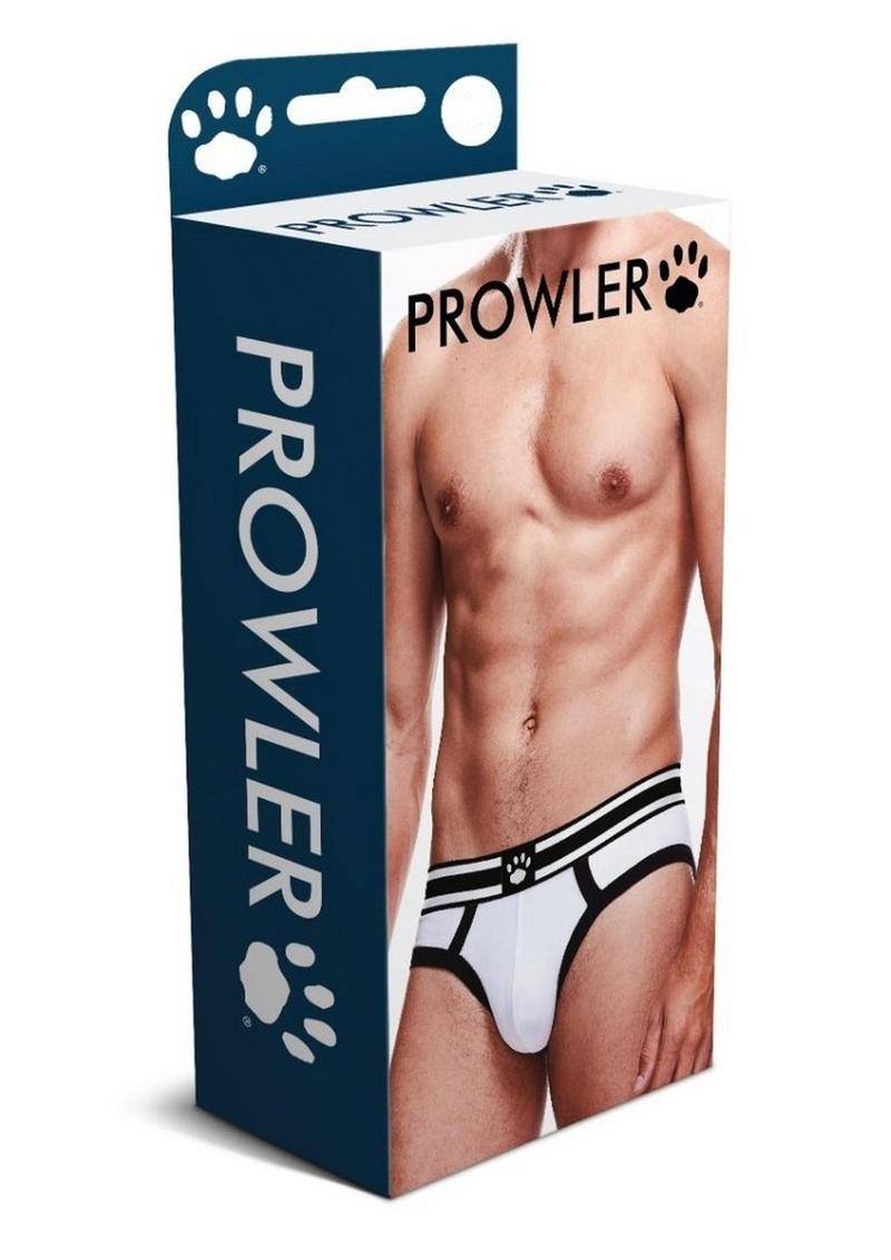 Prowler White/Black Brief - Large