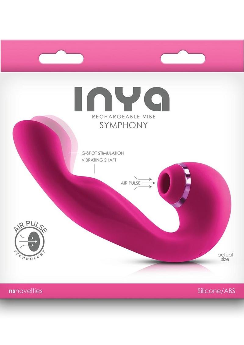 Inya Symphony Rechargeable Silicone Triple Motor Vibrator - Pink