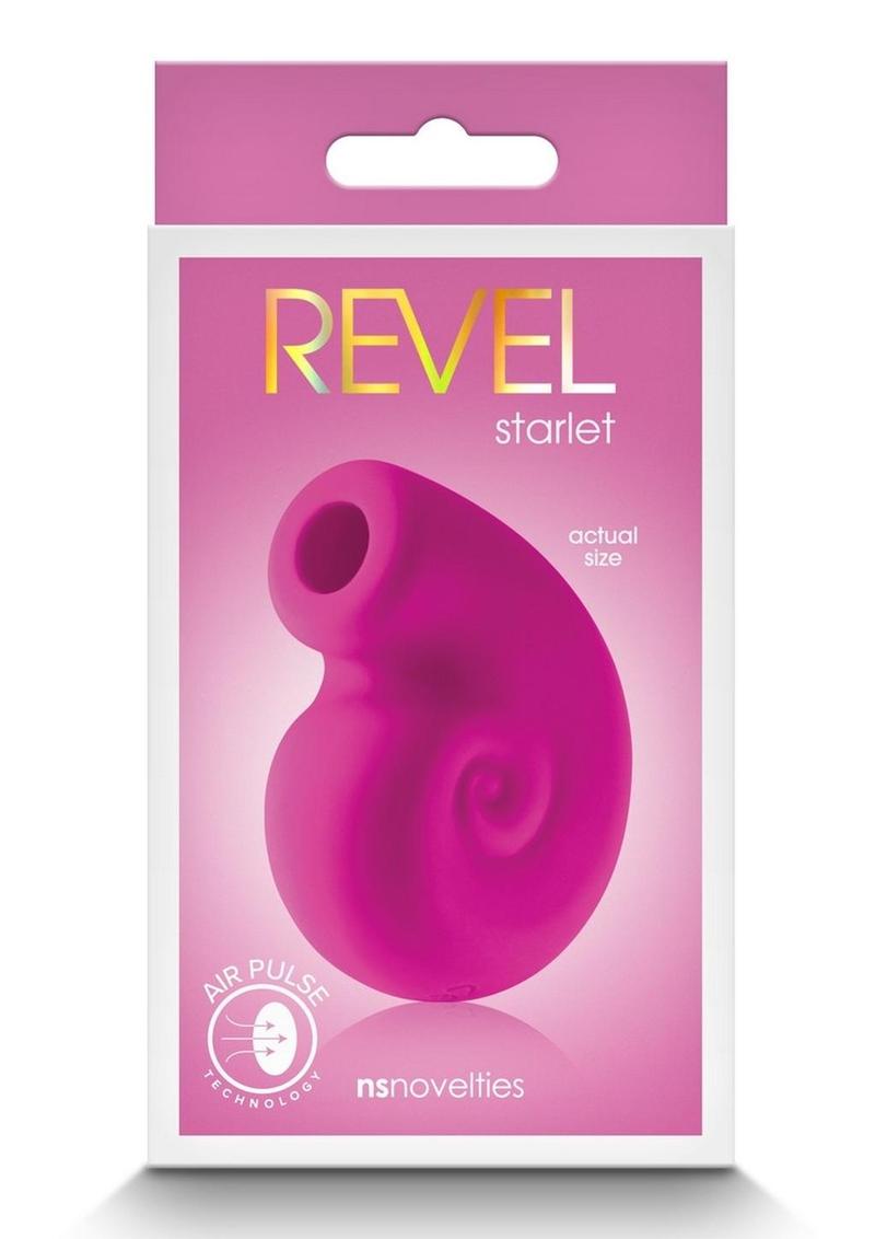 Revel Starlet Rechargeable Silicone Clitoral Stimulator - Pink