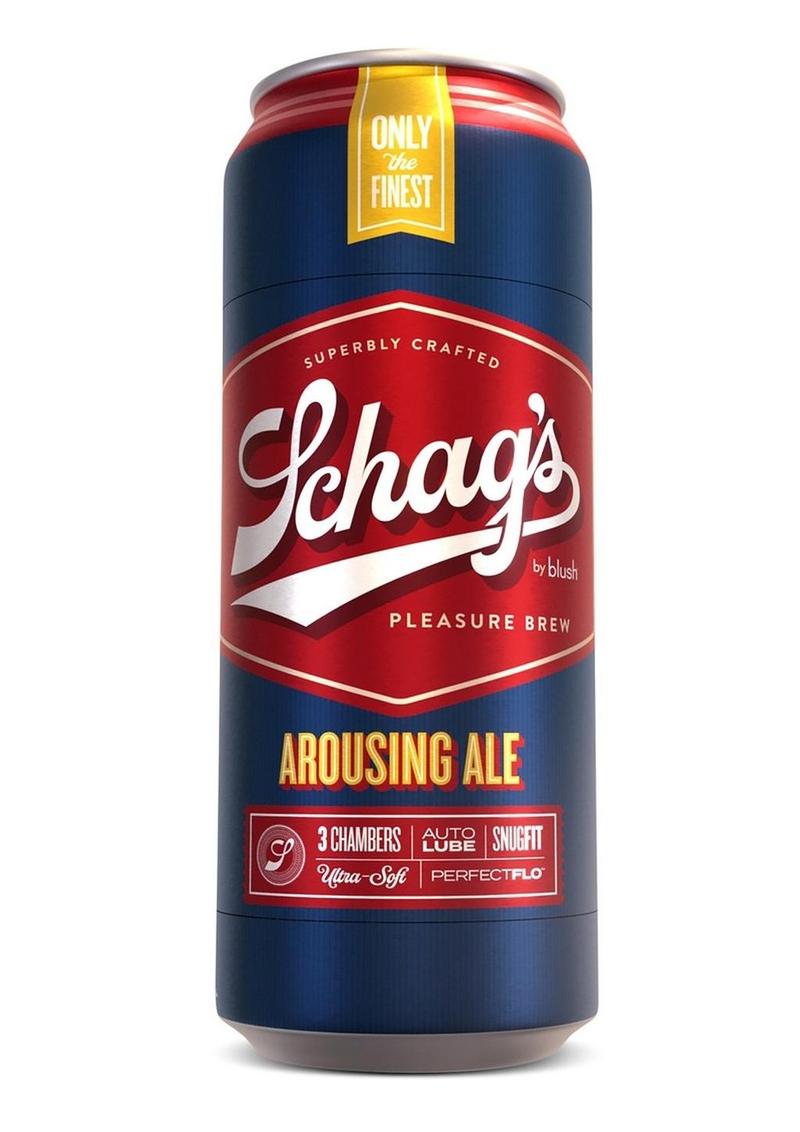 Schag`s Arousing Ale Beer Can Stroker - Frosted
