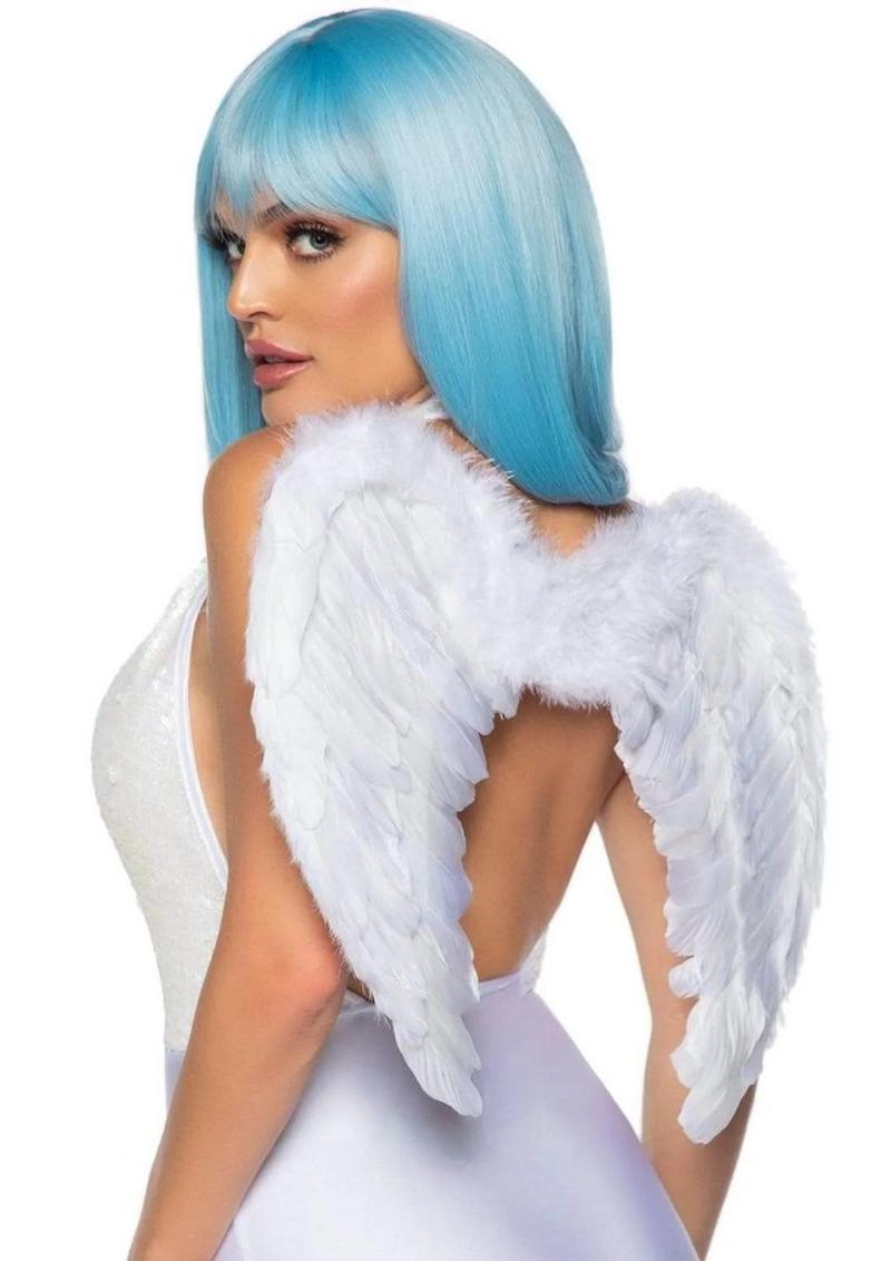 Marabou Trim Wings - O/S - White