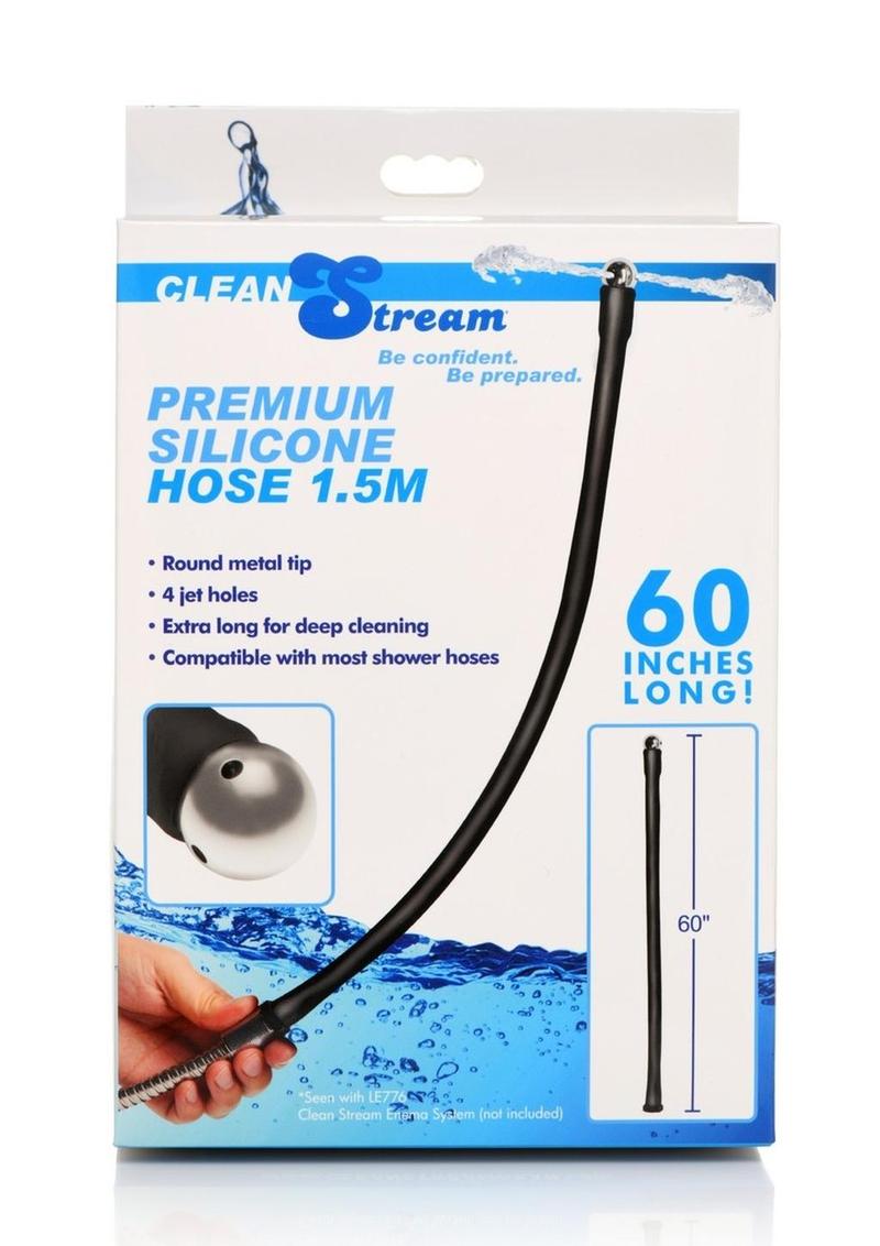 CleanStream Premium Silicone Hose 1.5m - Black