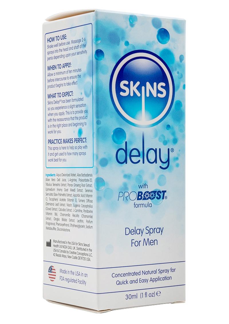 Skins Natural Delay Spray 30ml