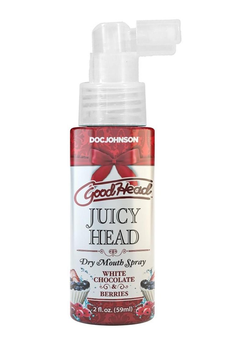 GoodHead Juicy Head Dry Mouth Spray - White Chocolate and Berries 2oz