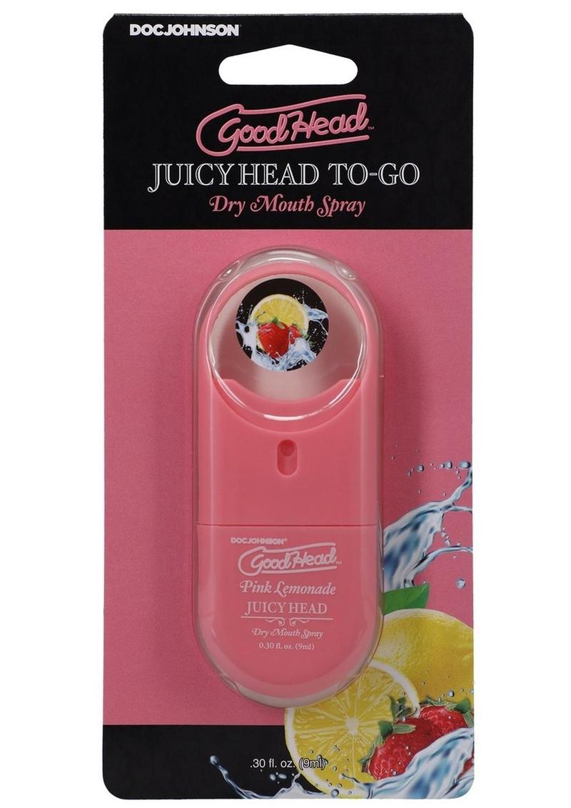 GoodHead Juicy Head Dry Mouth Spray To-Go Pink Lemonade .30oz