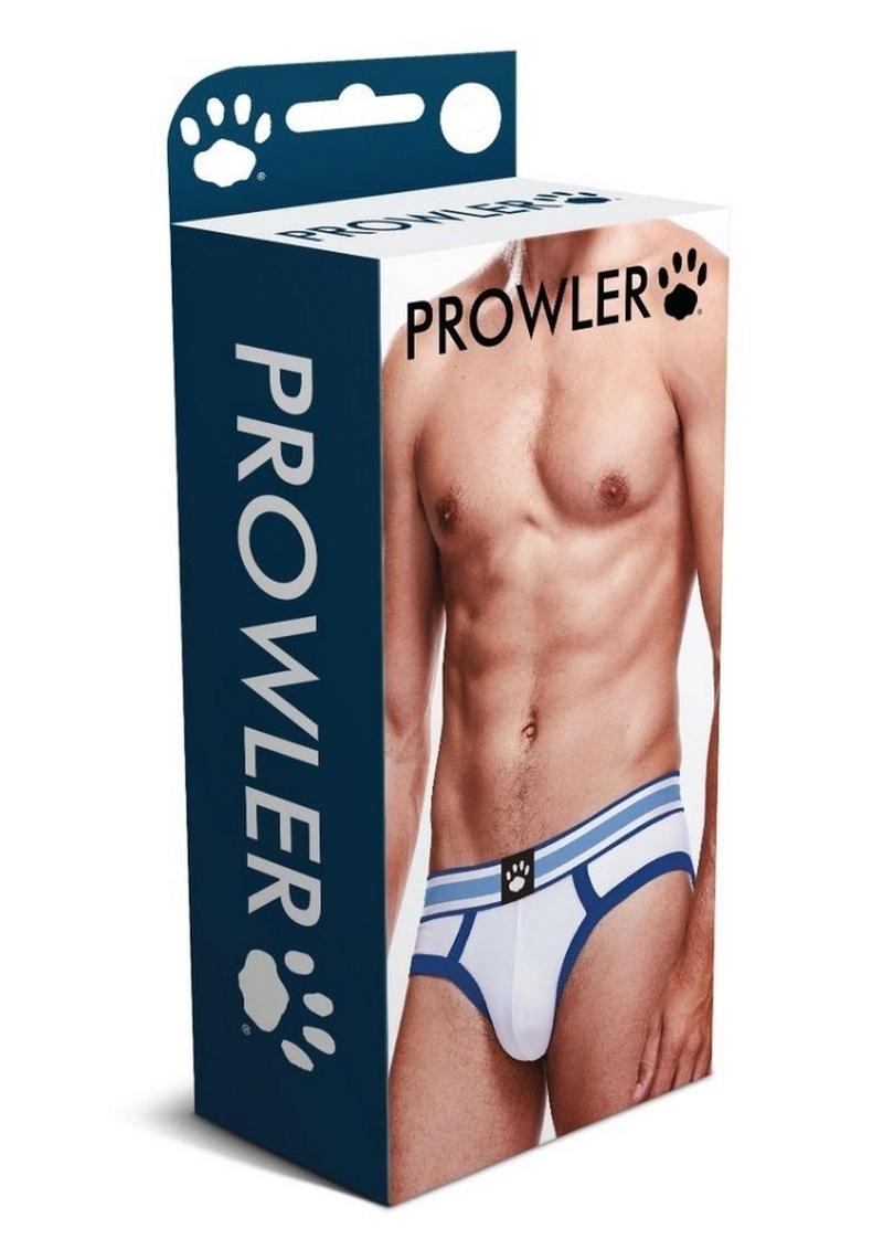 Prowler White/Blue Brief - XLarge