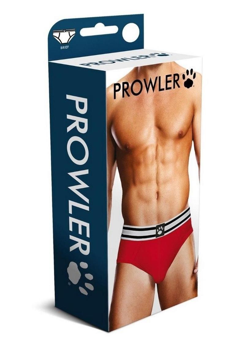 Prowler Red/White Brief - Small