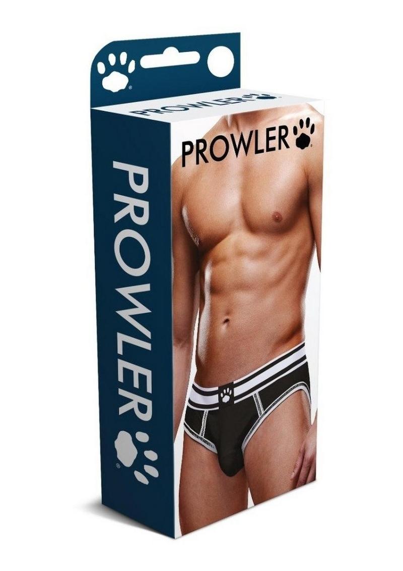 Prowler Black/White Open Brief  - Medium