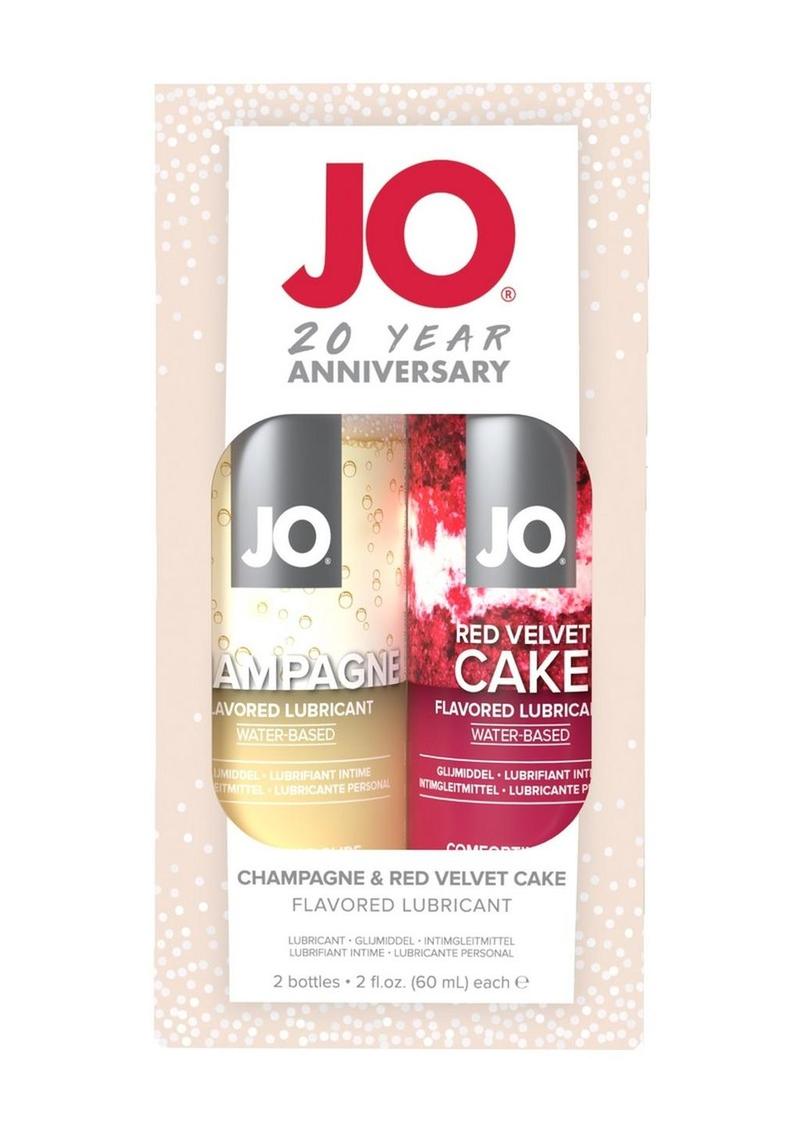 JO Limited Edition 20 Anniversary Gift Set - Champagne 2oz/Red Velvet Cake 2oz