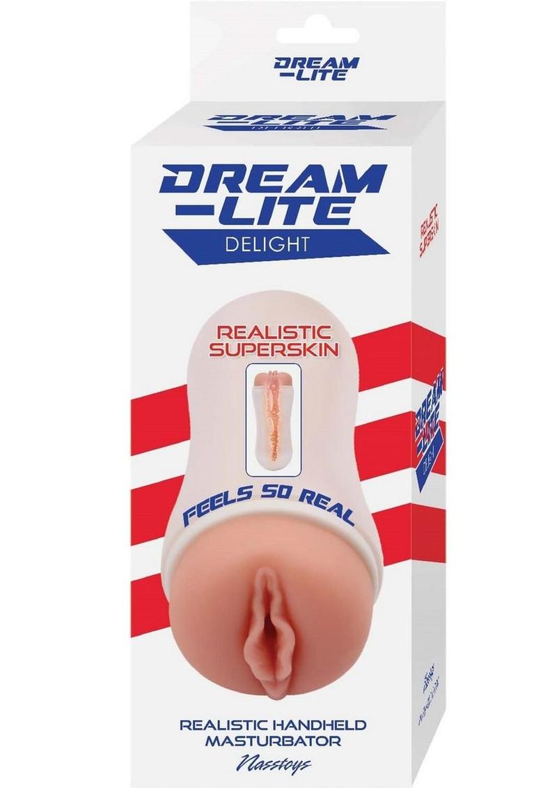 Dream-Light Delight Realistic Vagina Masturbator - Vanilla