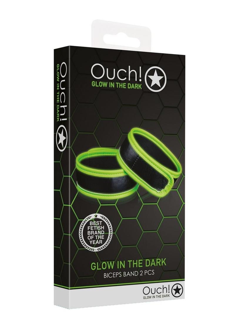 Ouch! Biceps Band Glow in the Dark - Green