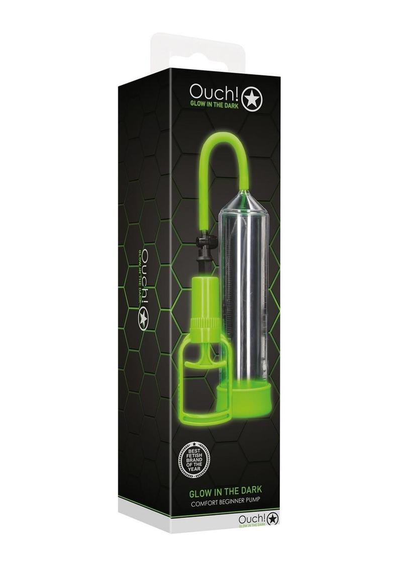 Ouch! Comfort Beginner Pump Glow in the Dark - Green