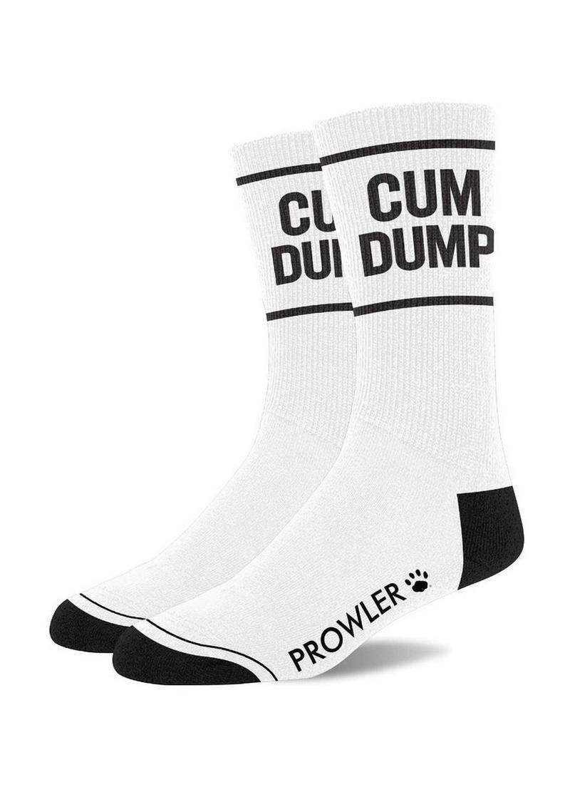 Prowler Red Cum Dump Socks - White/Black