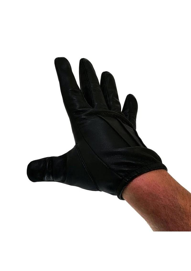 Prowler Red Leather Gloves - XXLarge - Black