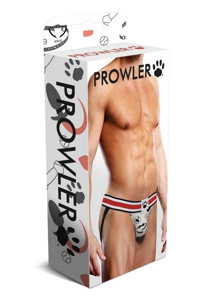 Prowler Spring/Summer 2023 Puppie Print Jock - XLarge - White/Black
