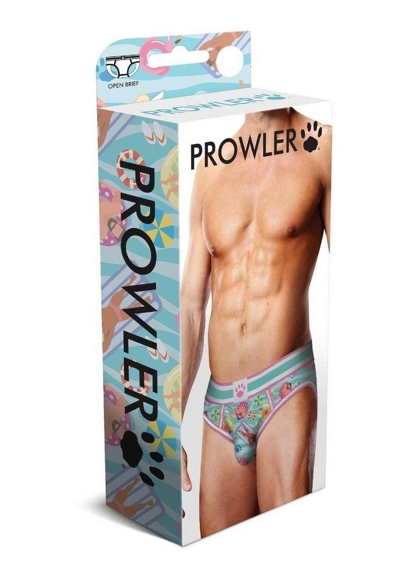Prowler Spring/Summer 2023 Swimming Open Brief - XLarge - Blue/Multicolor