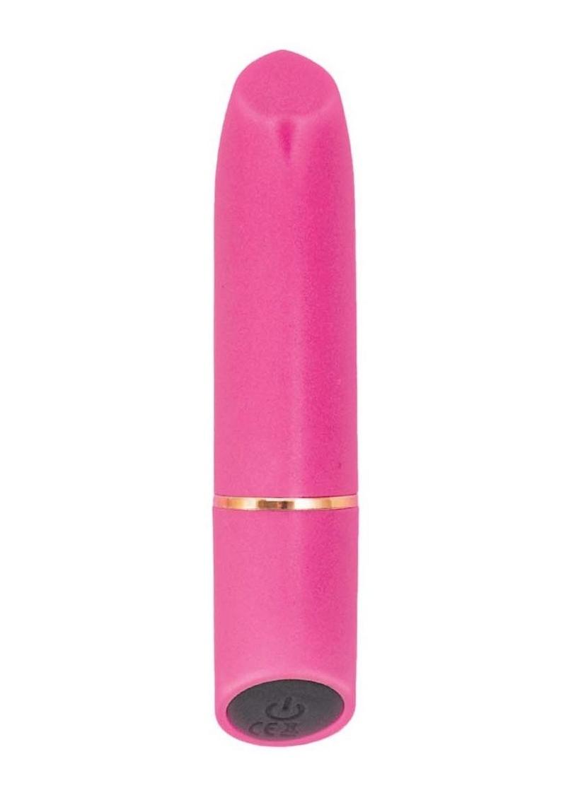 Mystique Vibrating Massagers Rechargeable Silicone Vibrator - Pink