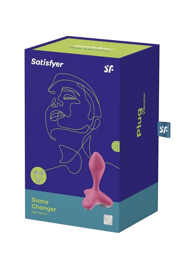 Satisfyer Game Changer Rechargeable Silicone Anal Plug - Pink