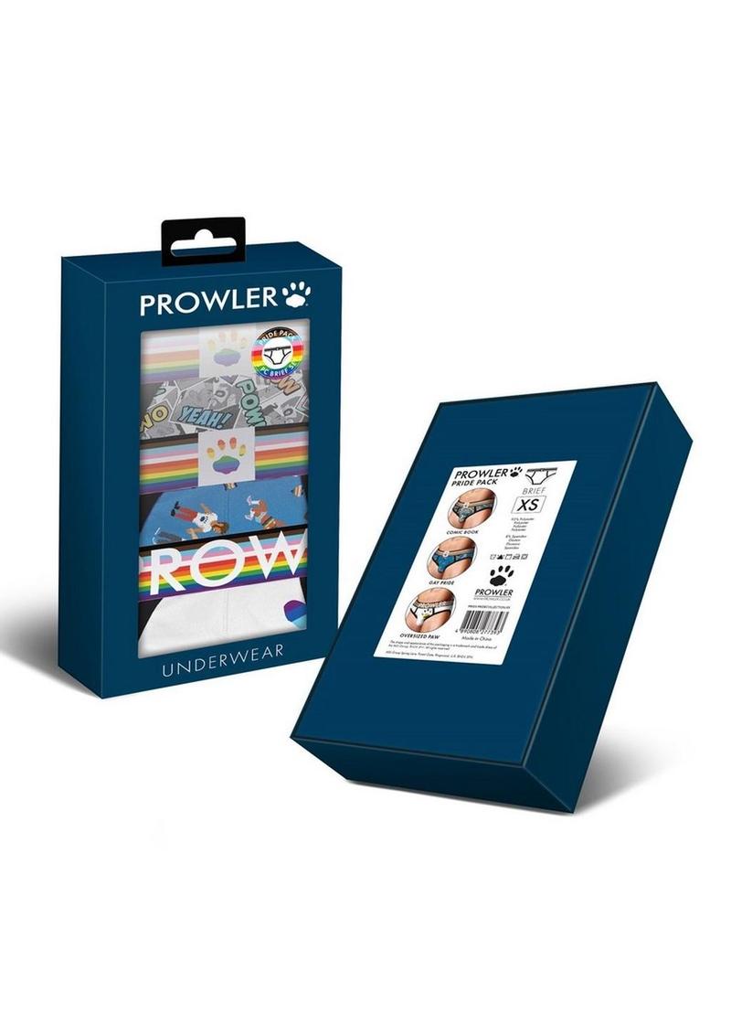 Prowler Pride Brief Coll 3pk Xs