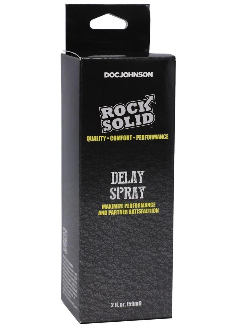 Rock Solid Delay Spray (boxed) 2oz