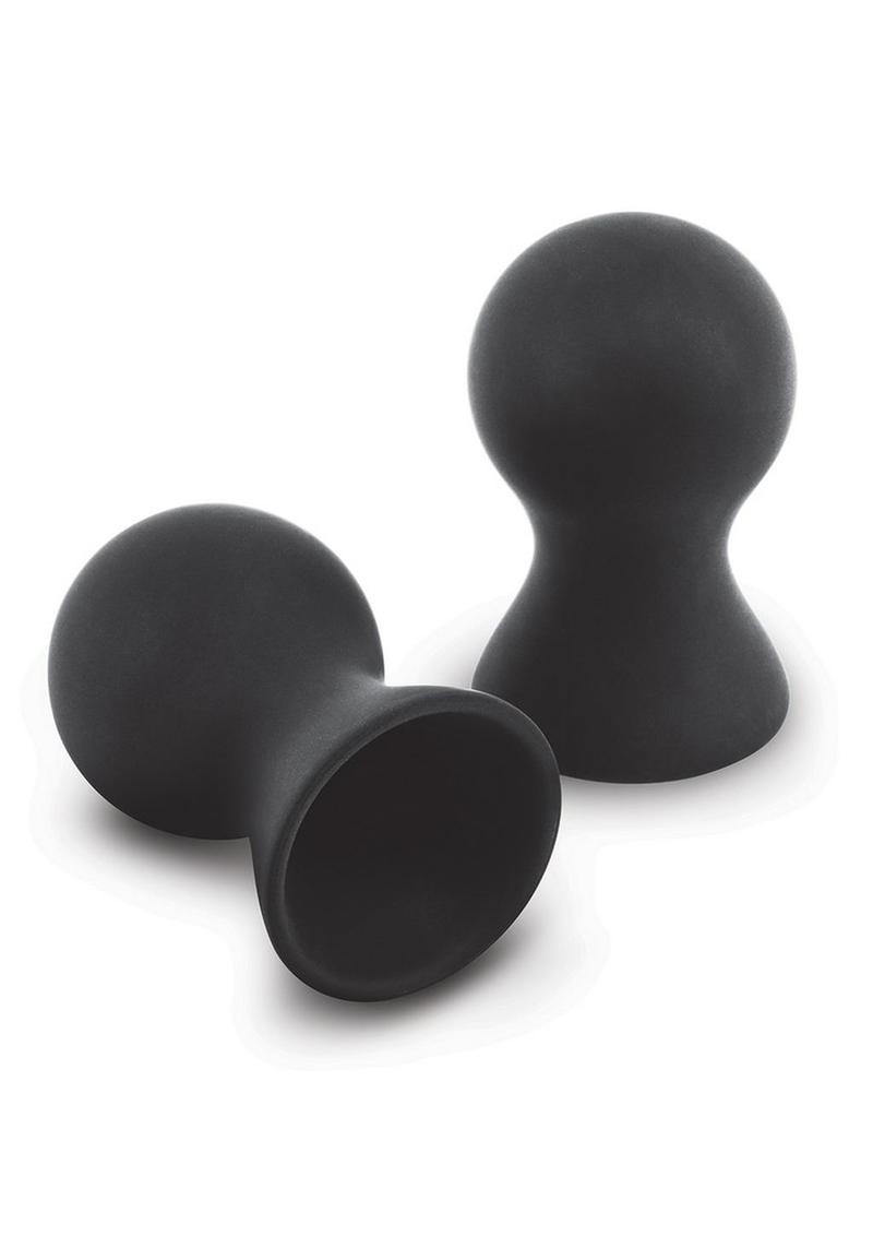 Size Up Silicone Nipple Suckers - Black