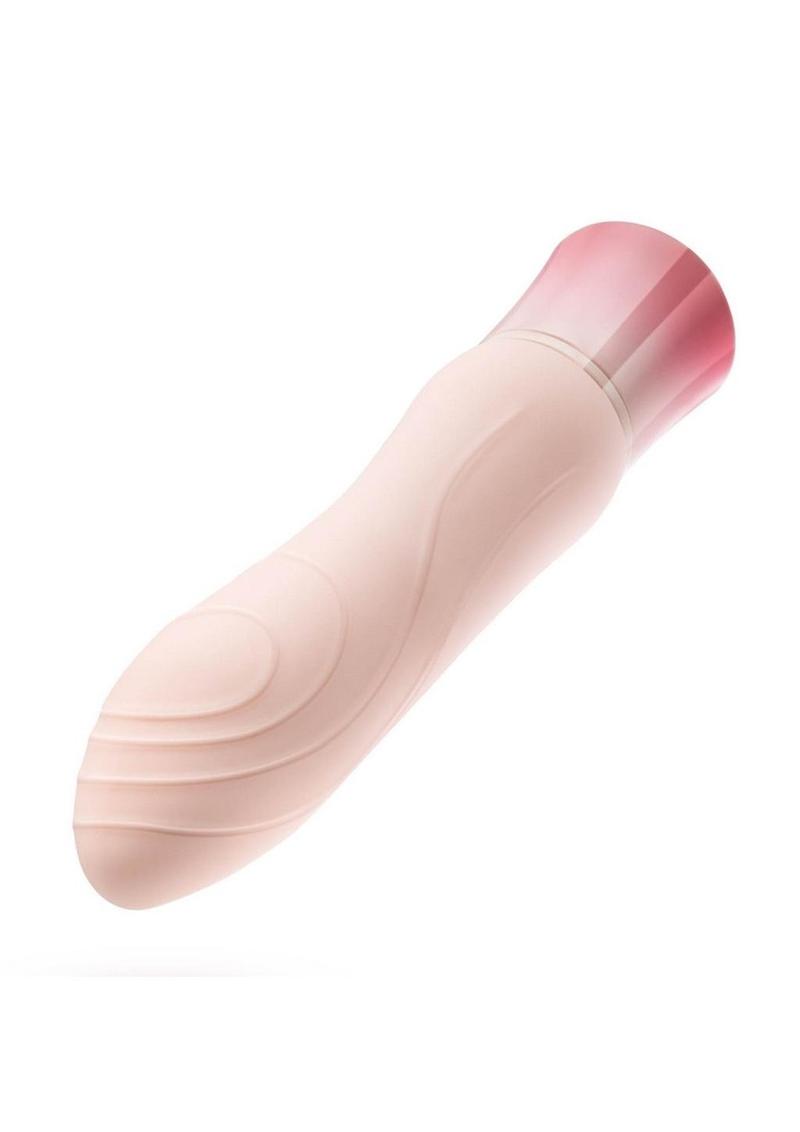 Oh My Gem Elegant Rechargeable Silicone Vibrator - Morganite Pink