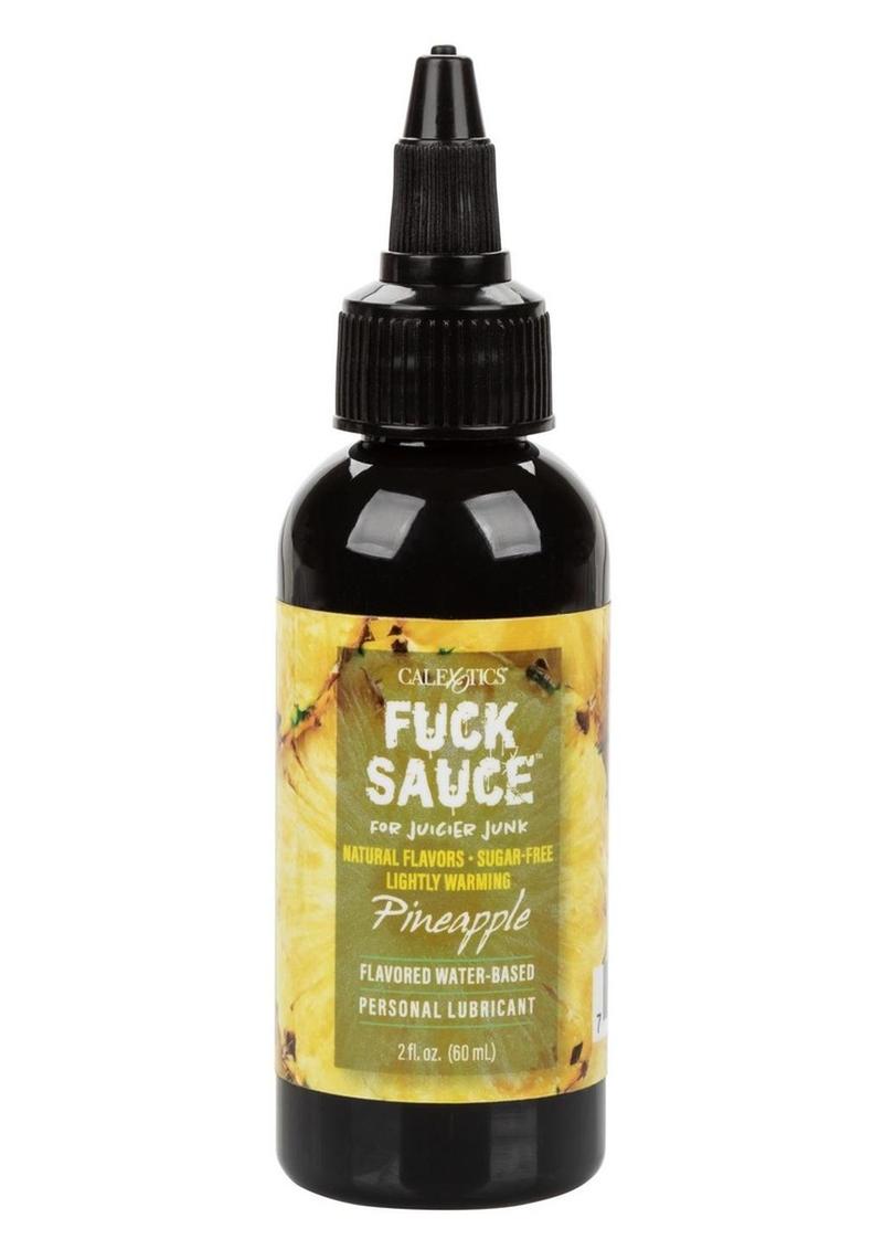 Fuck Sauce Flavored Water Based Personal Lubricant Pineapple 2oz
