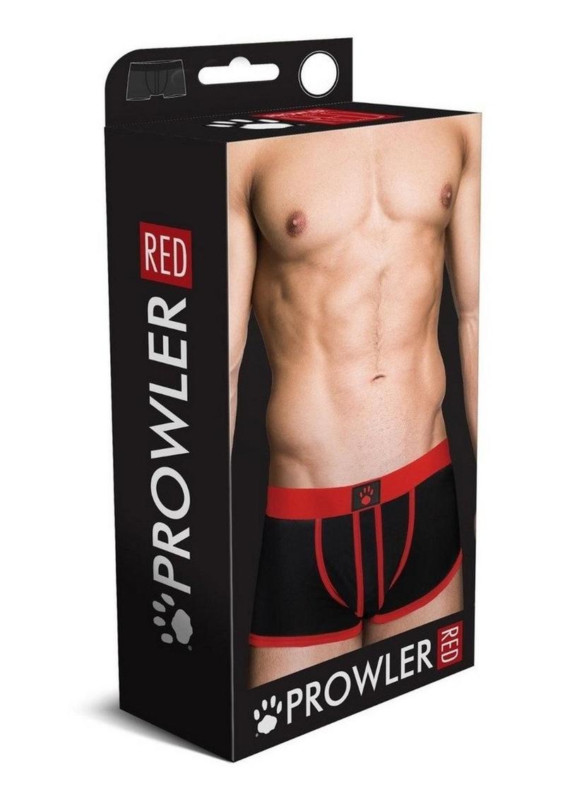 Prowler Red Ass-Less Trunk - Medium - Red/Black
