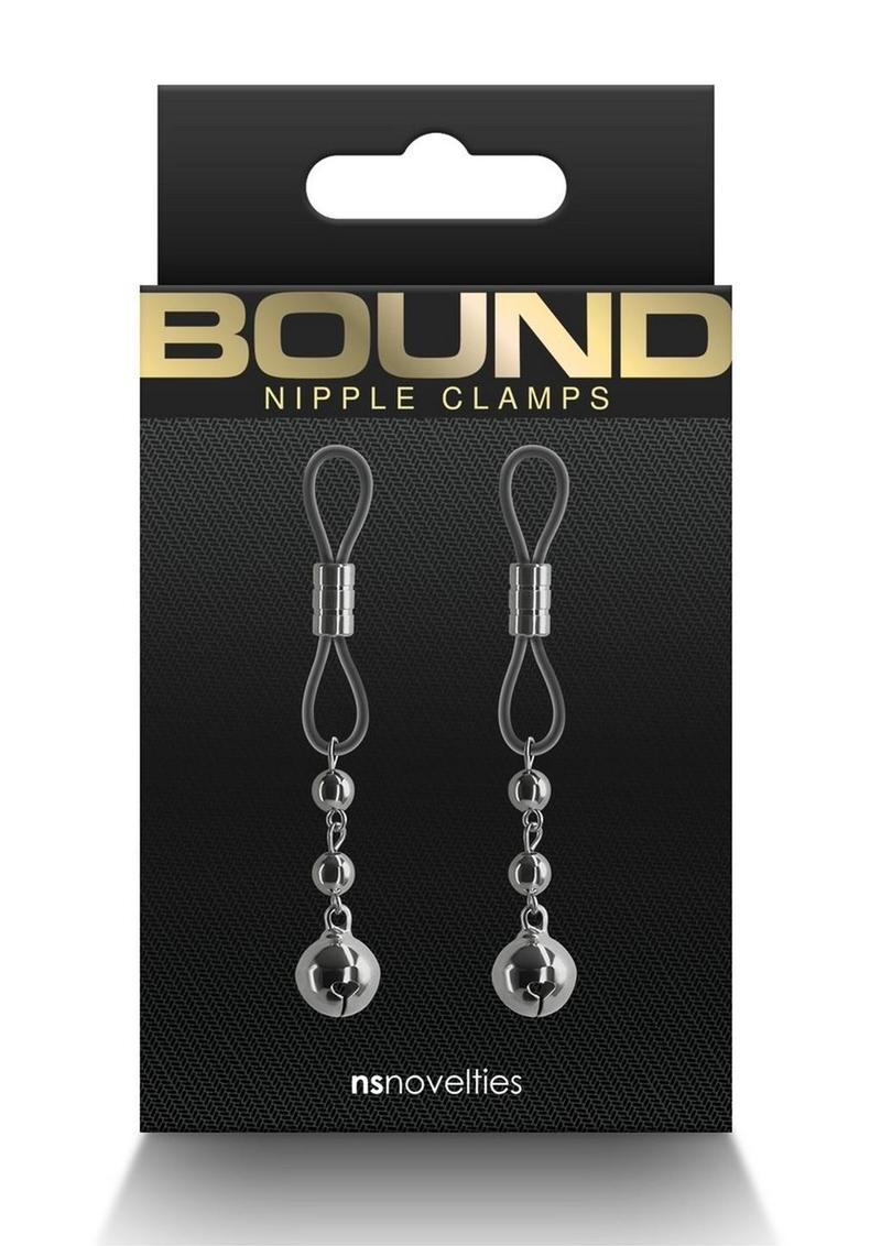 Bound Nipple Clamps D1 - Gunmetal Gray