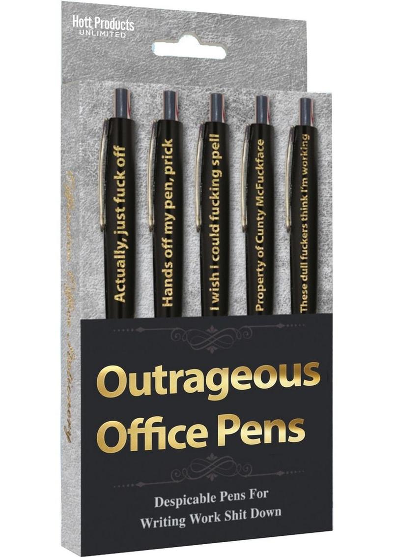 Outrageous Office Pens