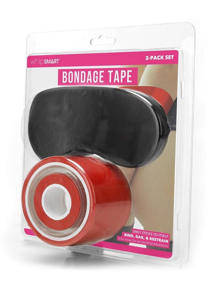 Whipsmart Bondage Tape 100ft - Red