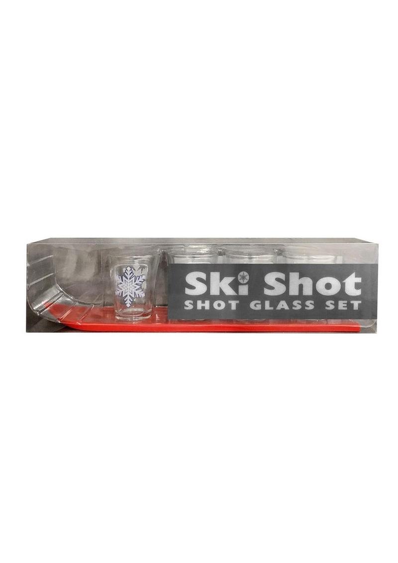 Ski Shot Glass Set