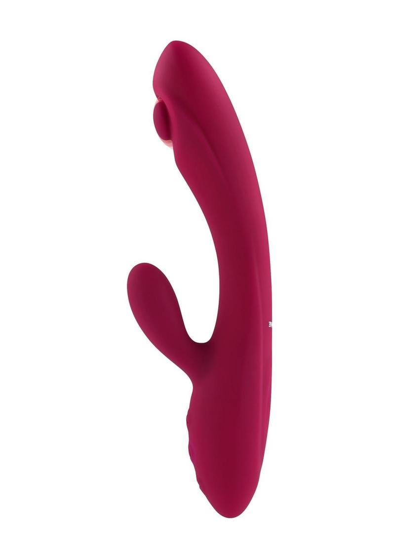 Jammin` G Rechargeable Silicone Vibrator - Red