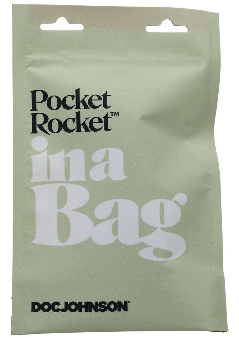 In a Bag Pocket Rocket Vibrator - Black