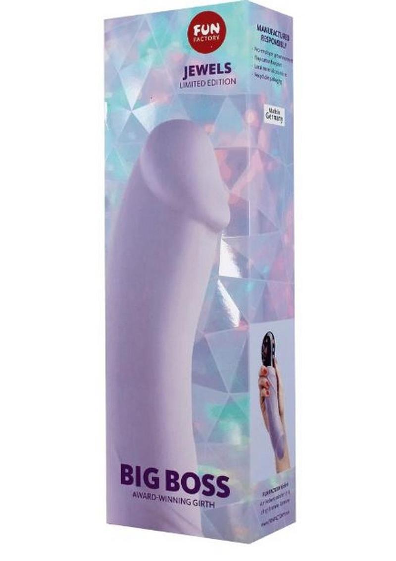 Big Boss G5 Silicone Vibrator - Amethyst Lavender