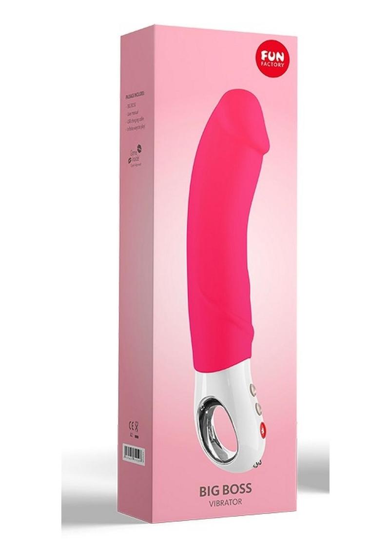 Big Boss G5 Silicone Vibrator - Pink