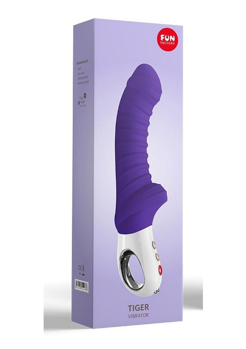 Tiger G5 Silicone Vibrator - Violet