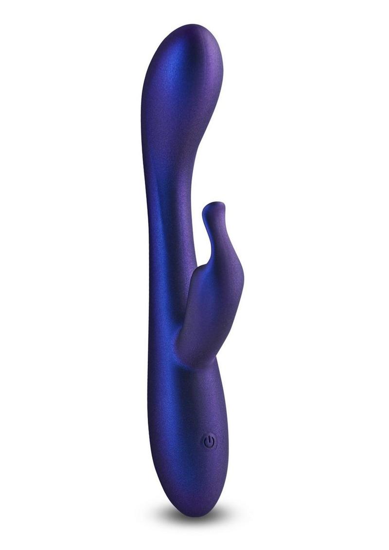 Royals Empress Rechargeable Silicone Rabbit Vibrator - Blue