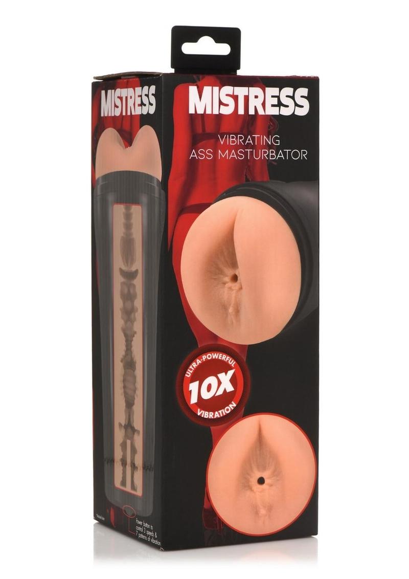 Mistress Vibrating Ass Masturbator - Vanilla