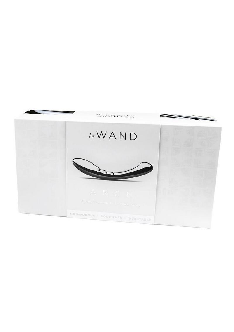 Le Wand Arch Dual End Dildo - Stainless Steel