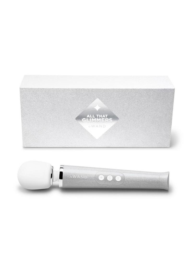 Le Wand All That Glimmers Petite Massager - White