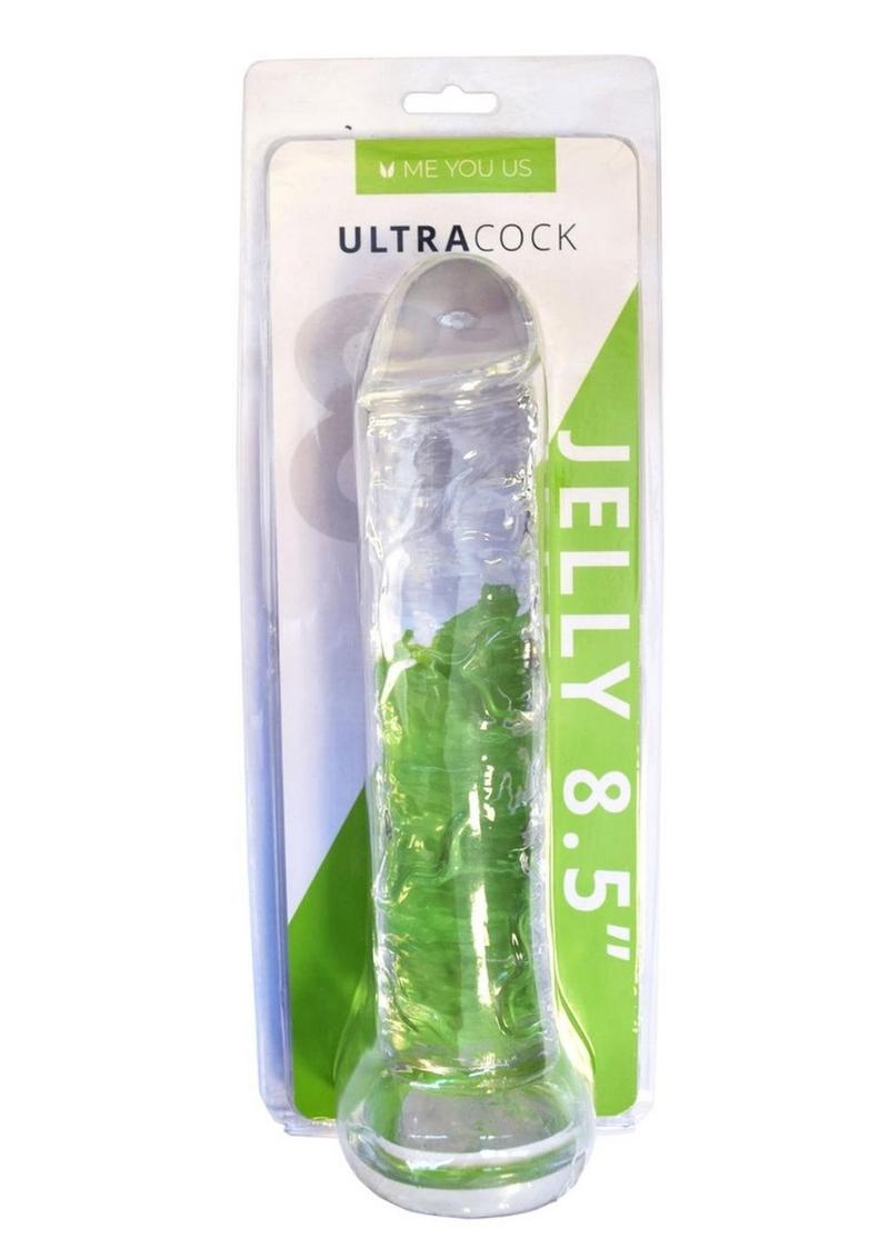 ME YOU US Ultracock Jelly Dong 8.5in - Clear
