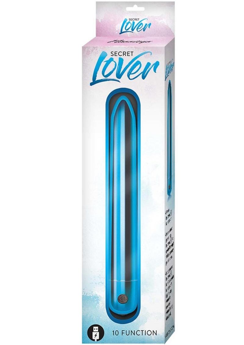 Secret Lover Rechargeable Vibrator - Blue